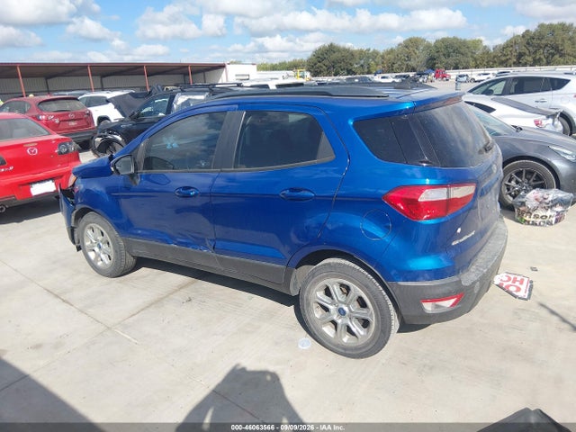 Продаж на аукціоні авто 2020 Ford Ecosport Se, vin: MAJ3S2GE3LC361008, номер лоту: 46063566