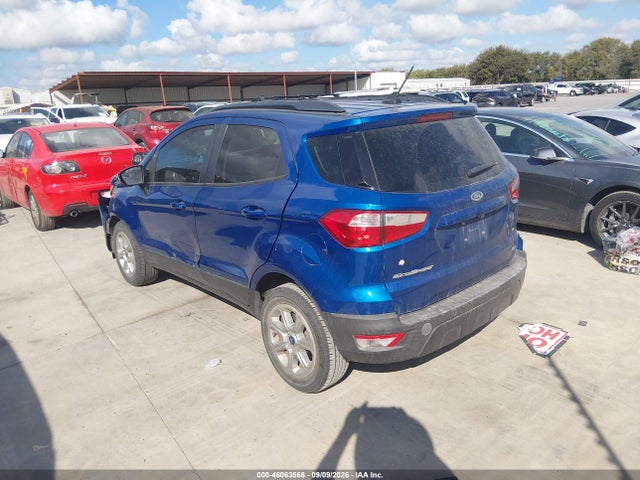 Продаж на аукціоні авто 2020 Ford Ecosport Se, vin: MAJ3S2GE3LC361008, номер лоту: 46063566