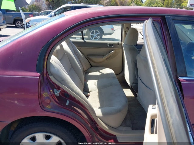 46063612 :رقم المزاد ، 1HGES15542L076396 vin ، 2002 Honda Civic Lx مزاد بيع