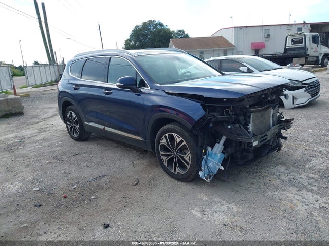 2020 Hyundai Santa Fe Limited 2.0t მანქანა იყიდება აუქციონზე, vin: 5NMS53AAXLH298743, აუქციონის ნომერი: 46063665