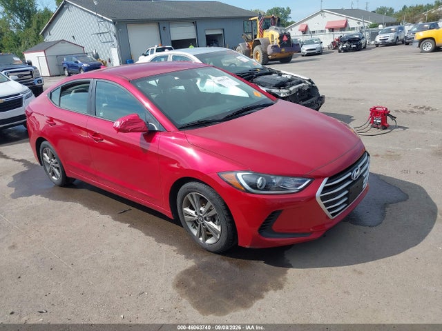 Продажа на аукционе авто 2018 Hyundai Elantra Sel, vin: 5NPD84LF2JH220469, номер лота: 46063740