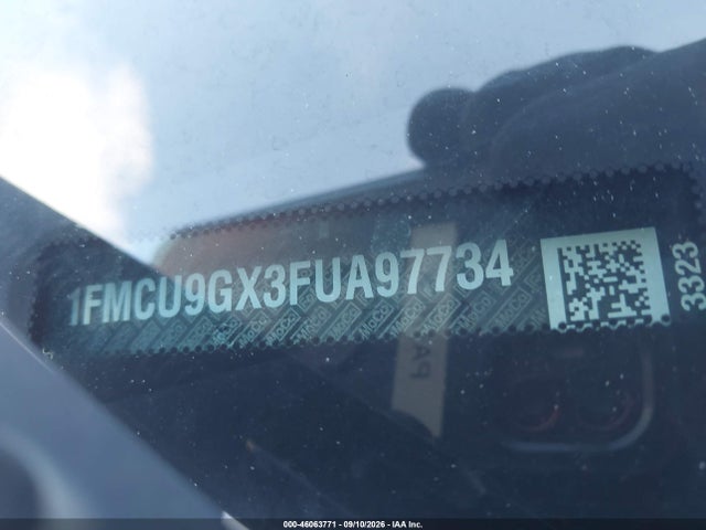 Ford ESCAPE SE 2015 1FMCU9GX3FUA97734 Image 9