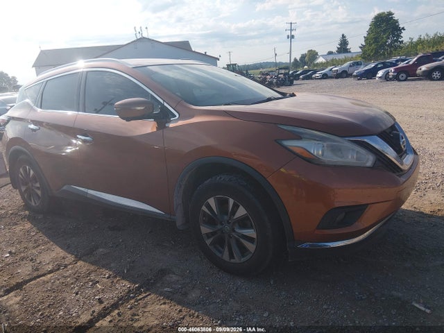 46063806 :رقم المزاد ، 5N1AZ2MHXFN284444 vin ، 2015 Nissan Murano مزاد بيع