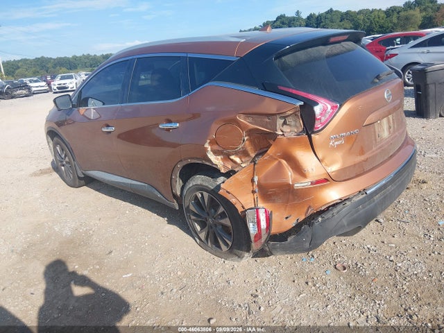 Продажа на аукционе авто 2015 Nissan Murano, vin: 5N1AZ2MHXFN284444, номер лота: 46063806