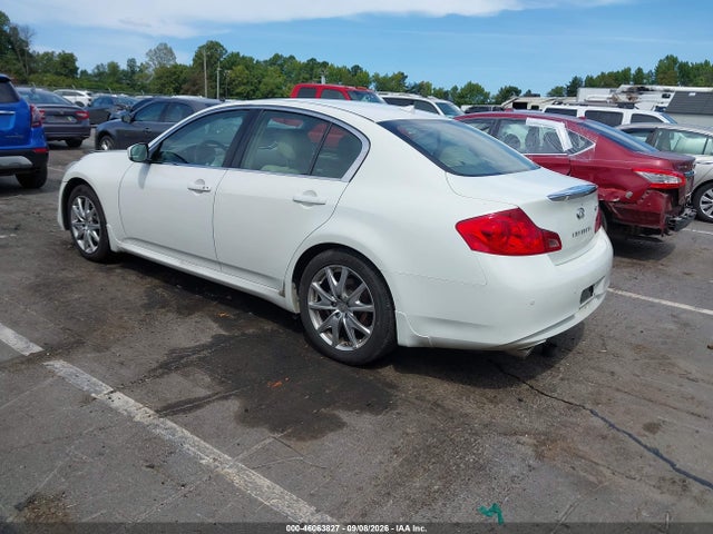 2010 Infiniti G37x მანქანა იყიდება აუქციონზე, vin: JN1CV6AR1AM254862, აუქციონის ნომერი: 46063827