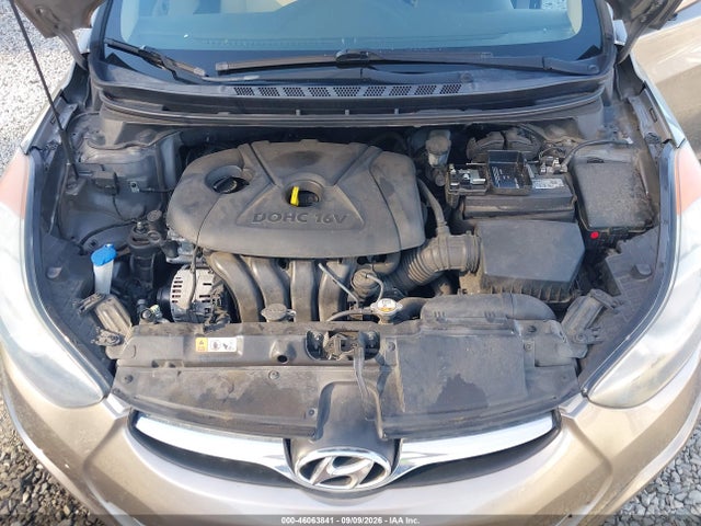 46063841 :رقم المزاد ، 5NPDH4AE5DH355413 vin ، 2013 Hyundai Elantra Gls مزاد بيع