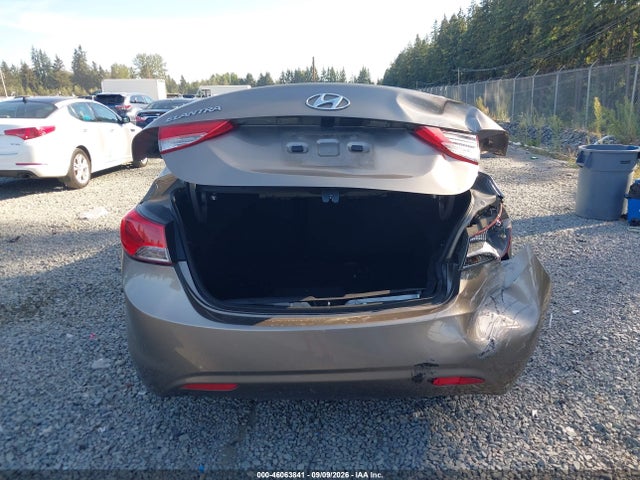 46063841 :رقم المزاد ، 5NPDH4AE5DH355413 vin ، 2013 Hyundai Elantra Gls مزاد بيع