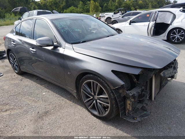 2015 Infiniti Q50 Sport მანქანა იყიდება აუქციონზე, vin: JN1BV7AP2FM335280, აუქციონის ნომერი: 46063847