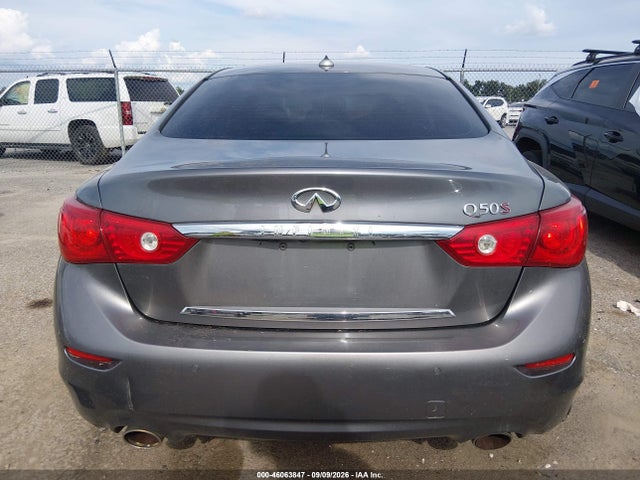 2015 Infiniti Q50 Sport მანქანა იყიდება აუქციონზე, vin: JN1BV7AP2FM335280, აუქციონის ნომერი: 46063847