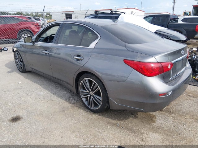 2015 Infiniti Q50 Sport მანქანა იყიდება აუქციონზე, vin: JN1BV7AP2FM335280, აუქციონის ნომერი: 46063847