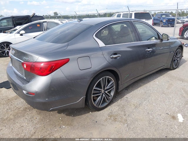 2015 Infiniti Q50 Sport მანქანა იყიდება აუქციონზე, vin: JN1BV7AP2FM335280, აუქციონის ნომერი: 46063847