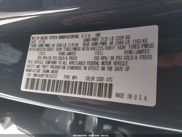 Mazda Cx-50 Hybrid Preferred 2026 7MMVAABW7TN155372 Image 16