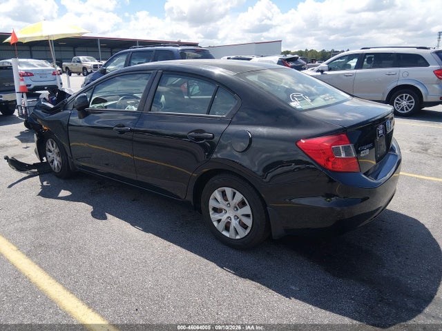 Продажа на аукционе авто 2012 Honda Civic Lx, vin: 19XFB2F52CE096065, номер лота: 46064005