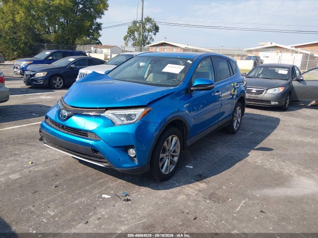2018 Toyota Rav4 Hybrid Limited მანქანა იყიდება აუქციონზე, vin: JTMDJREVXJD178712, აუქციონის ნომერი: 46064028