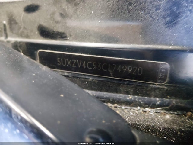 46064107 :رقم المزاد ، 5UXZV4C53CL749920 vin ، 2012 Bmw X5 Xdrive35i/xdrive35i Premium/xdrive35i Sport Activity مزاد بيع