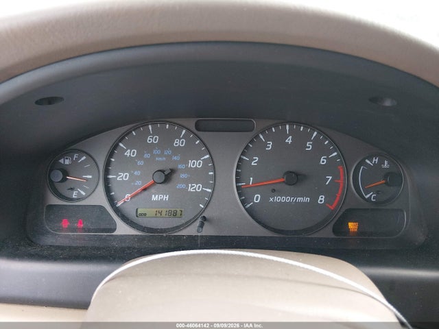 46064142 :رقم المزاد ، 3N1CB51D02L652292 vin ، 2002 Nissan Sentra Gxe مزاد بيع