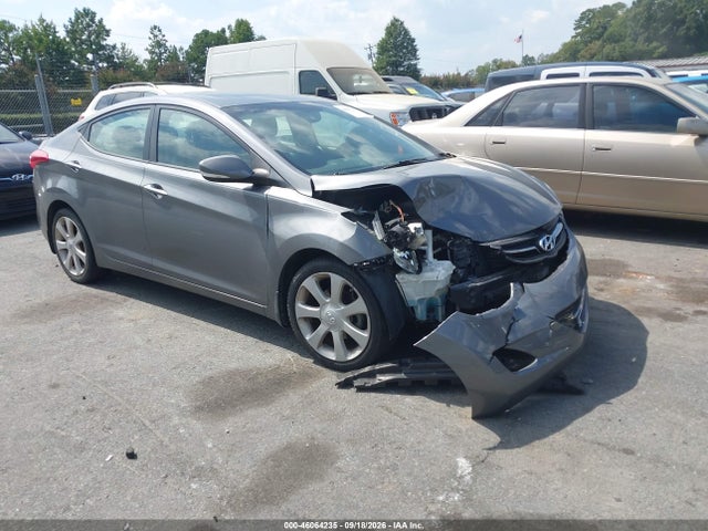 2013 Hyundai Elantra Limited მანქანა იყიდება აუქციონზე, vin: 5NPDH4AE3DH290593, აუქციონის ნომერი: 46064235