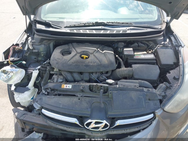2013 Hyundai Elantra Limited მანქანა იყიდება აუქციონზე, vin: 5NPDH4AE3DH290593, აუქციონის ნომერი: 46064235