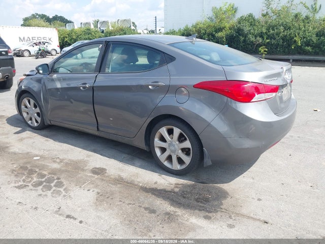 2013 Hyundai Elantra Limited მანქანა იყიდება აუქციონზე, vin: 5NPDH4AE3DH290593, აუქციონის ნომერი: 46064235