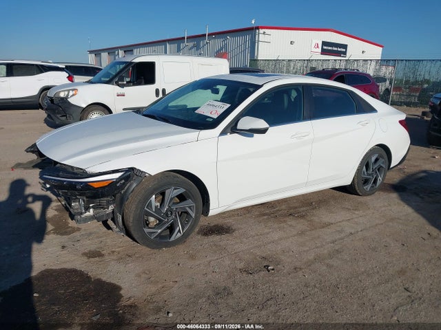 46064333 :رقم المزاد ، KMHLP4DG6SU996905 vin ، 2025 Hyundai Elantra Limited مزاد بيع
