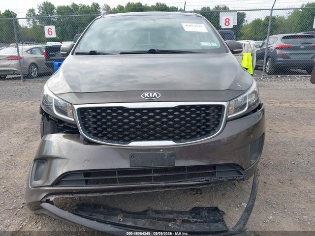 2016 Kia Sedona Lx მანქანა იყიდება აუქციონზე, vin: KNDMB5C15G6180595, აუქციონის ნომერი: 46064345