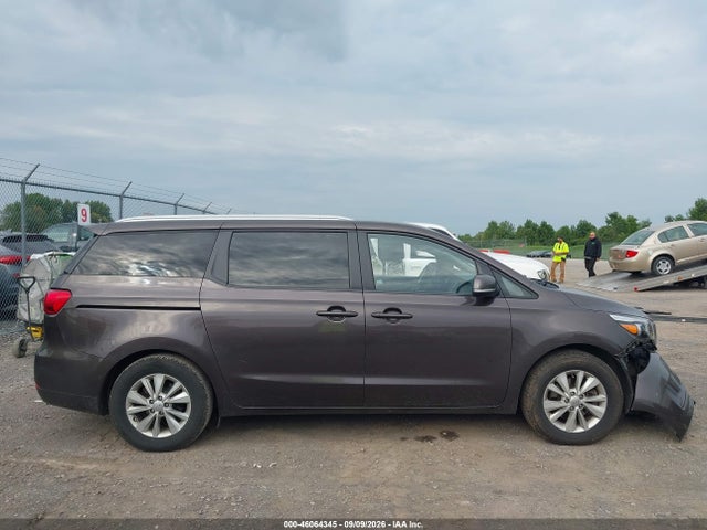 2016 Kia Sedona Lx მანქანა იყიდება აუქციონზე, vin: KNDMB5C15G6180595, აუქციონის ნომერი: 46064345