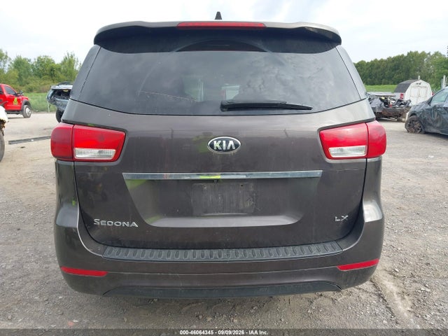 2016 Kia Sedona Lx მანქანა იყიდება აუქციონზე, vin: KNDMB5C15G6180595, აუქციონის ნომერი: 46064345
