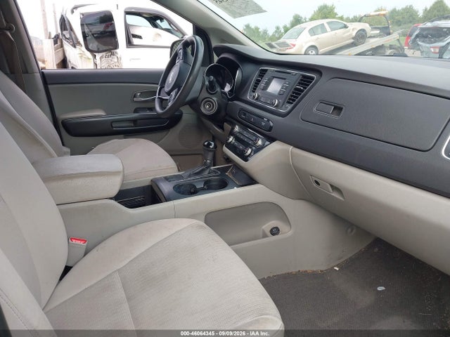 2016 Kia Sedona Lx მანქანა იყიდება აუქციონზე, vin: KNDMB5C15G6180595, აუქციონის ნომერი: 46064345
