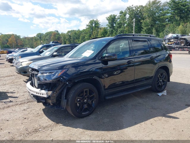2024 Honda Passport Awd Black მანქანა იყიდება აუქციონზე, vin: 5FNYF8H85RB003016, აუქციონის ნომერი: 46064355