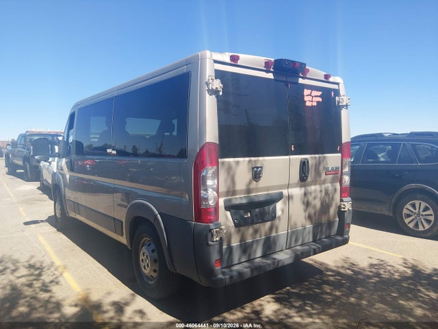 2018 Ram Promaster 1500 Low Roof 136 Wb მანქანა იყიდება აუქციონზე, vin: 3C6TRVAG1JE153434, აუქციონის ნომერი: 46064441
