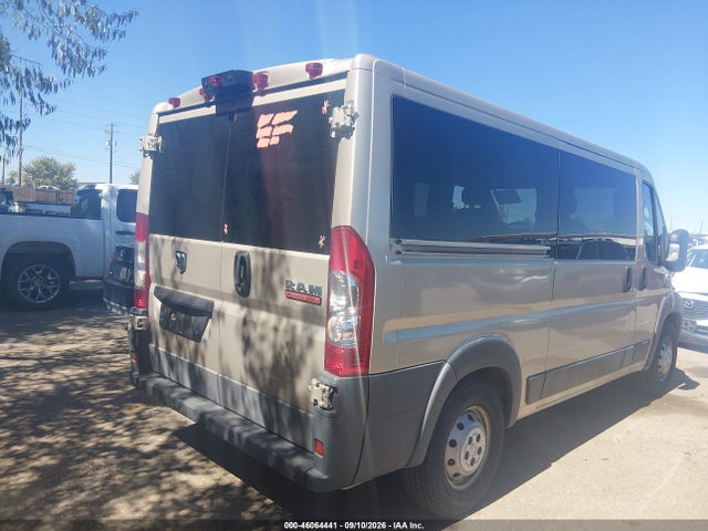 2018 Ram Promaster 1500 Low Roof 136 Wb მანქანა იყიდება აუქციონზე, vin: 3C6TRVAG1JE153434, აუქციონის ნომერი: 46064441