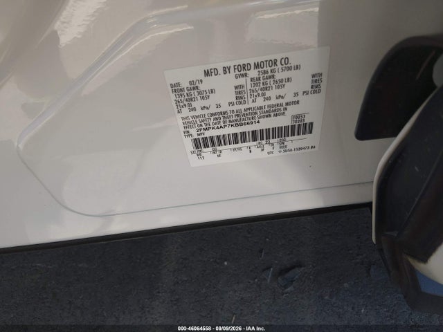 2FMPK4AP7KBB66914 Ford EDGE ST