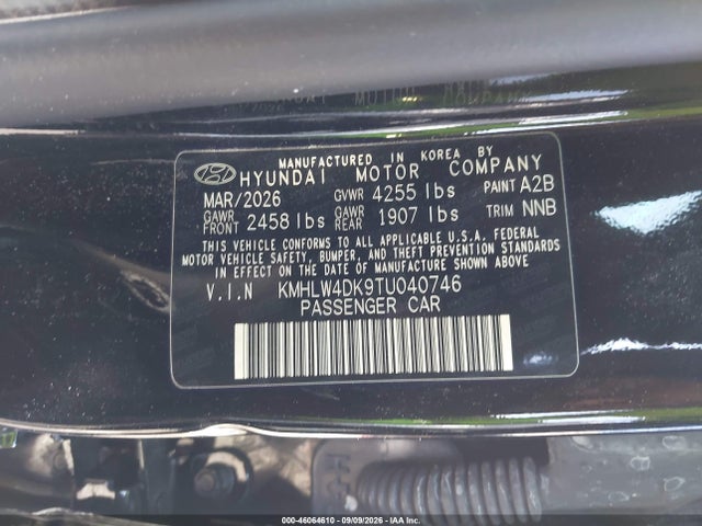 Продаж на аукціоні авто 2026 Hyundai Elantra N, vin: KMHLW4DK9TU040746, номер лоту: 46064610