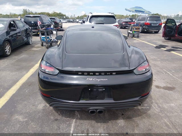 Aukcja sprzedaży 2018 Porsche 718 Cayman, vin: WP0AA2A8XJK260266, numer aukcji: 46064631