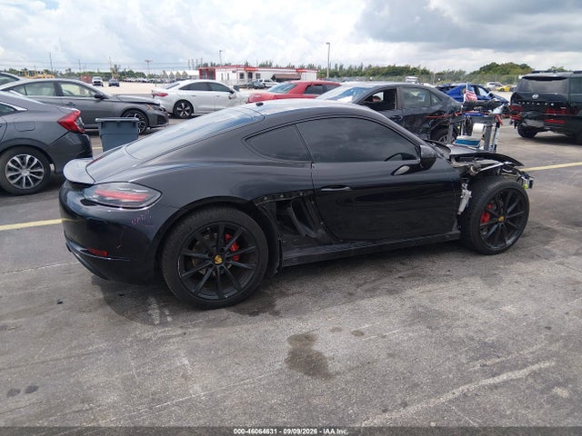 Aukcja sprzedaży 2018 Porsche 718 Cayman, vin: WP0AA2A8XJK260266, numer aukcji: 46064631