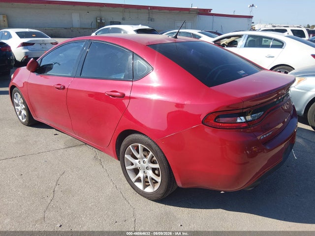 2013 Dodge Dart Rallye მანქანა იყიდება აუქციონზე, vin: 1C3CDFBH1DD648828, აუქციონის ნომერი: 46064632