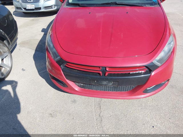 2013 Dodge Dart Rallye მანქანა იყიდება აუქციონზე, vin: 1C3CDFBH1DD648828, აუქციონის ნომერი: 46064632