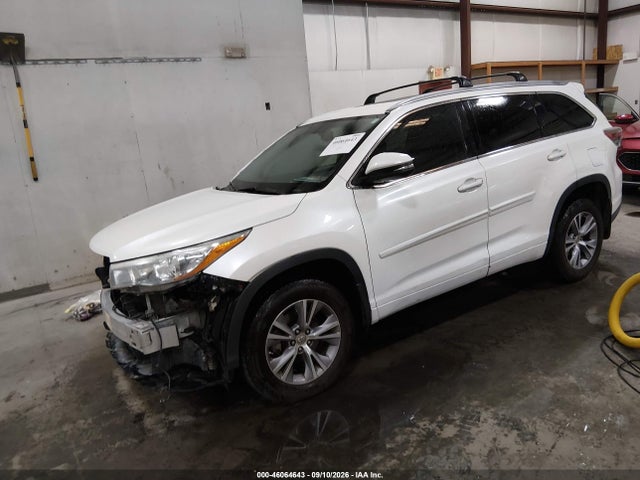 Toyota Highlander Xle V6 2015 5TDJKRFH1FS101957 Image 2