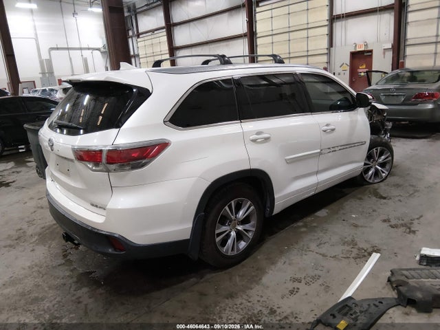 Toyota Highlander Xle V6 2015 5TDJKRFH1FS101957 Image 4