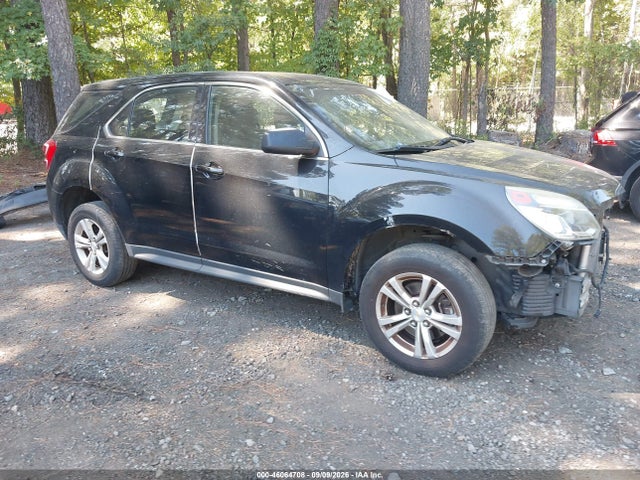 2016 Chevrolet Equinox Ls მანქანა იყიდება აუქციონზე, vin: 2GNALBEK2G1153020, აუქციონის ნომერი: 46064708