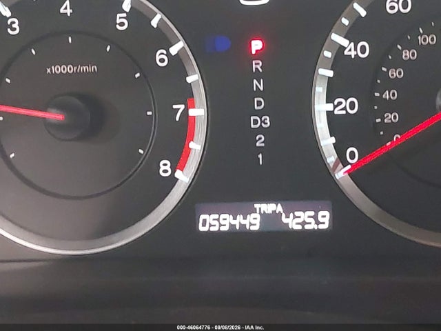46064776 :رقم المزاد ، 1HGCP2F32BA052847 vin ، 2011 Honda Accord 2.4 Lx مزاد بيع