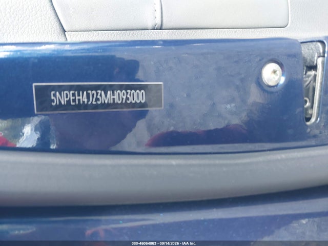 2021 Hyundai Sonata Limited მანქანა იყიდება აუქციონზე, vin: 5NPEH4J23MH093000, აუქციონის ნომერი: 46064863