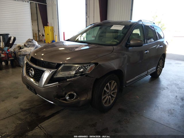 2014 Nissan Pathfinder Sl მანქანა იყიდება აუქციონზე, vin: 5N1AR2MM3EC643964, აუქციონის ნომერი: 46064883