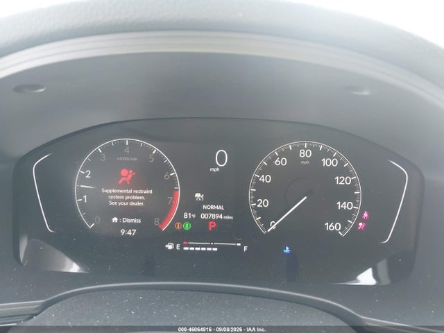 2026 Honda Civic Sport მანქანა იყიდება აუქციონზე, vin: 19XFL2H87TE020085, აუქციონის ნომერი: 46064916