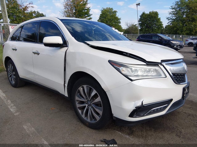 2016 Acura Mdx Technology   Acurawatch Plus Packages/technology Package მანქანა იყიდება აუქციონზე, vin: 5FRYD4H40GB047755, აუქციონის ნომერი: 46064964