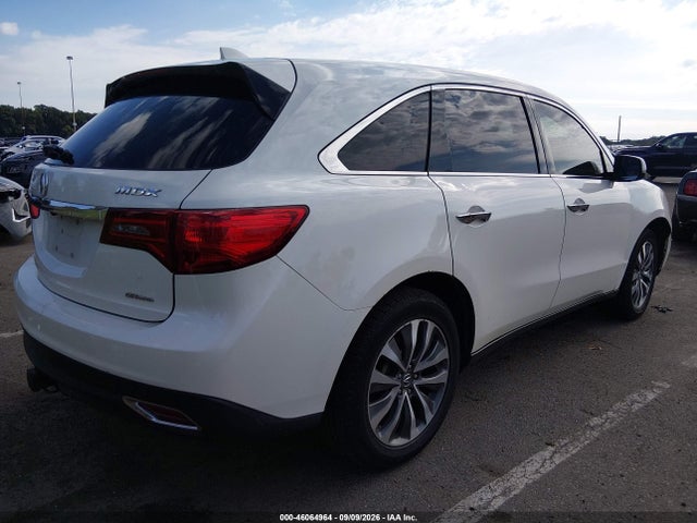 2016 Acura Mdx Technology   Acurawatch Plus Packages/technology Package მანქანა იყიდება აუქციონზე, vin: 5FRYD4H40GB047755, აუქციონის ნომერი: 46064964