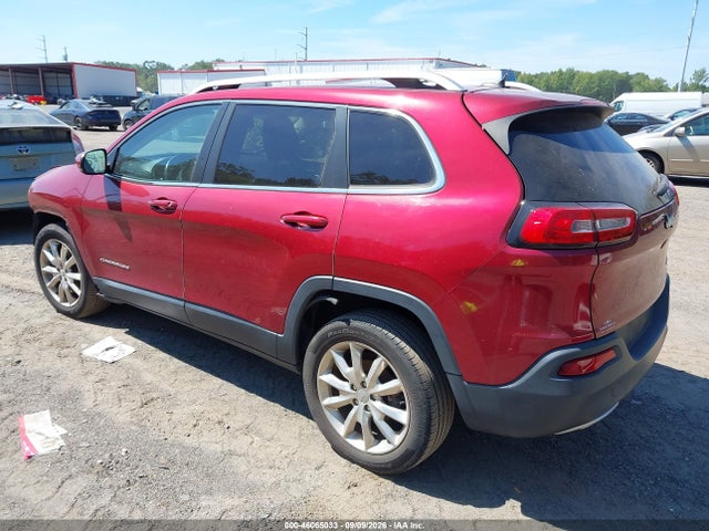 2015 Jeep Cherokee Limited მანქანა იყიდება აუქციონზე, vin: 1C4PJLDB6FW643449, აუქციონის ნომერი: 46065033