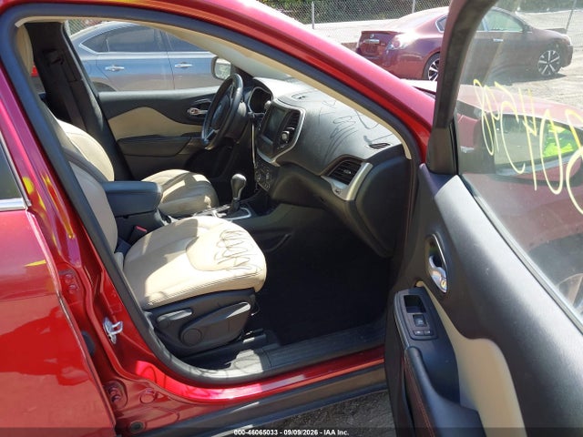 2015 Jeep Cherokee Limited მანქანა იყიდება აუქციონზე, vin: 1C4PJLDB6FW643449, აუქციონის ნომერი: 46065033