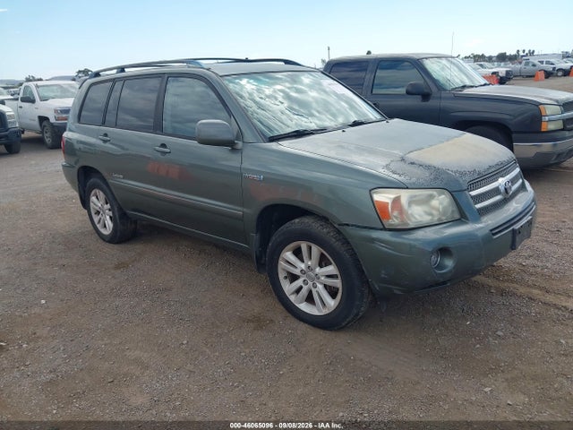 2007 Toyota Highlander Hybrid Limited V6 მანქანა იყიდება აუქციონზე, vin: JTEEW21A070045064, აუქციონის ნომერი: 46065096