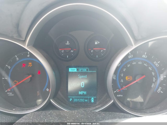 46065180 :رقم المزاد ، 1G1PE5SB2G7193614 vin ، 2016 Chevrolet Cruze Limited 1lt Auto مزاد بيع